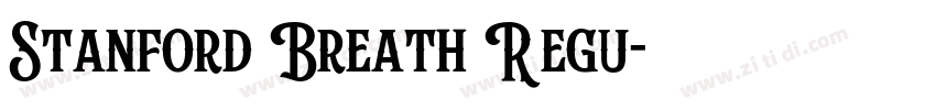 Stanford Breath Regu字体转换